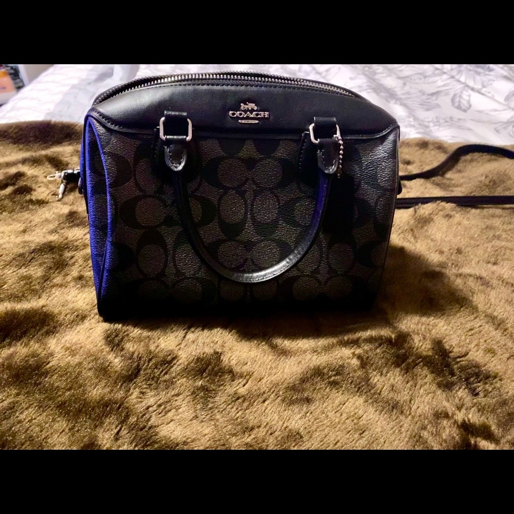 Coach Signature Mini Bennett Crossbody Satchel